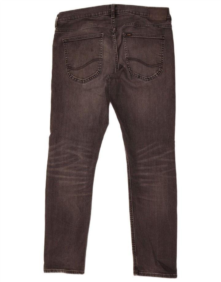 Lee Mens Luke Slim Jeans W32 L30 Sivi pamuk