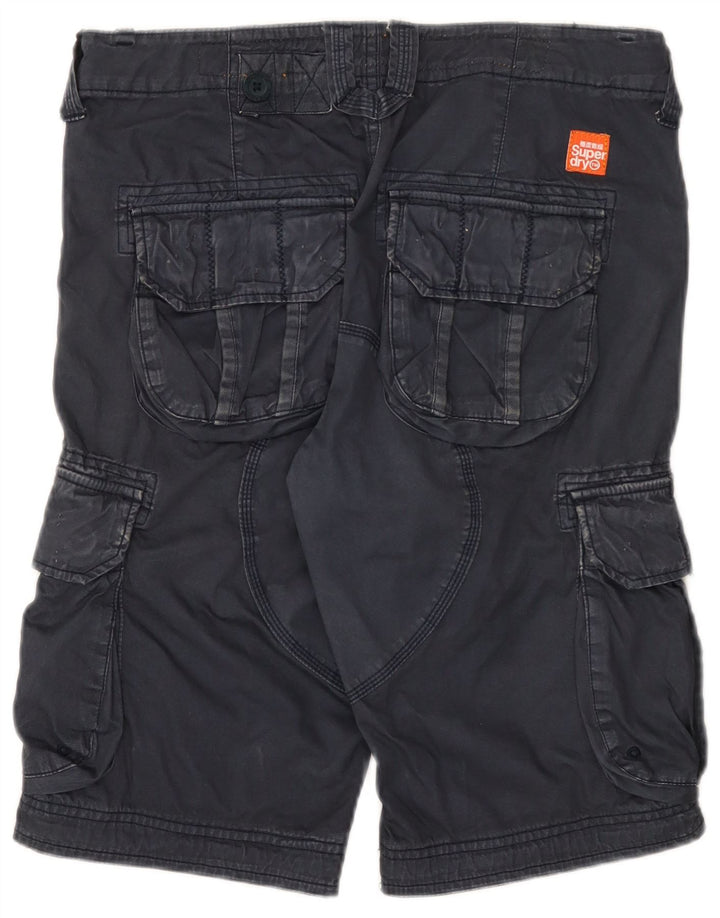 Superdry muške kargo kratke hlače male W32 tamnoplavi pamuk