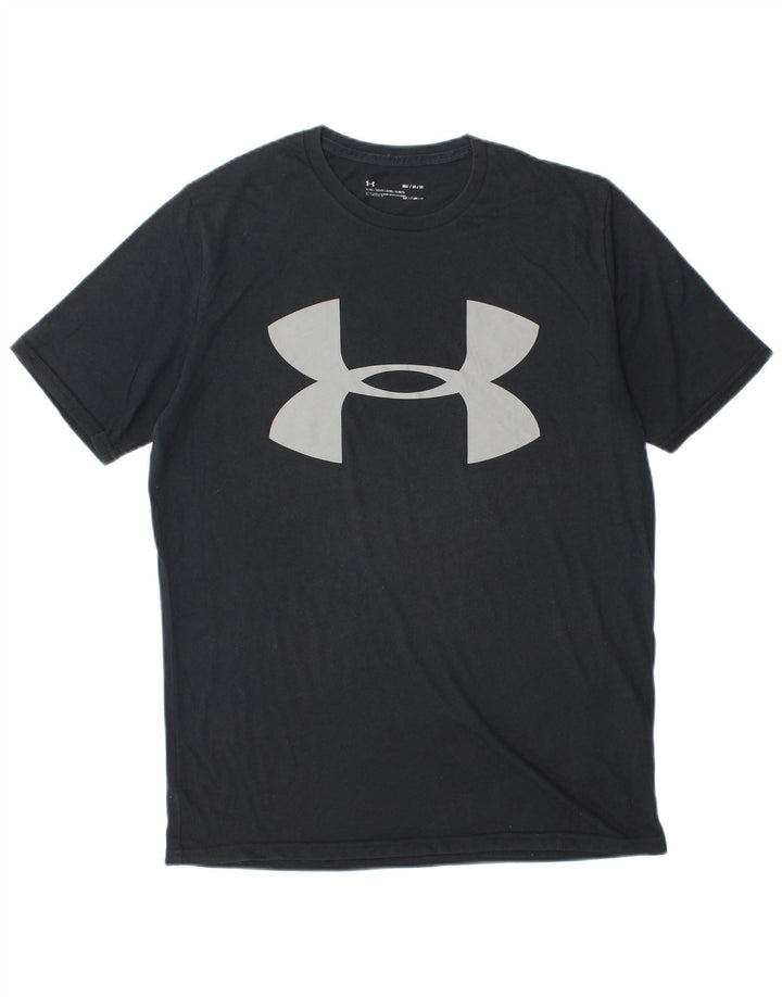 UNDER ARMOUR Muška majica kratkih rukava Heat Gear Graphic T-Shirt, srednji crni pamuk