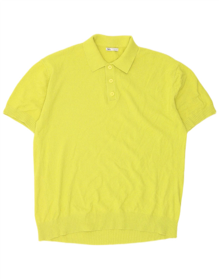 Zara muška polo majica XL žuta