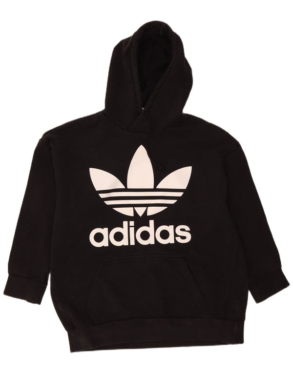 Adidas muška majica s kapuljačom, veliki crni pamuk