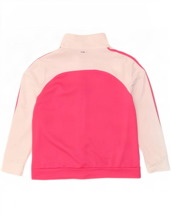 Adidas ženska trenirka Climalite gornja jakna UK 20/22 XL Pink Colourblock