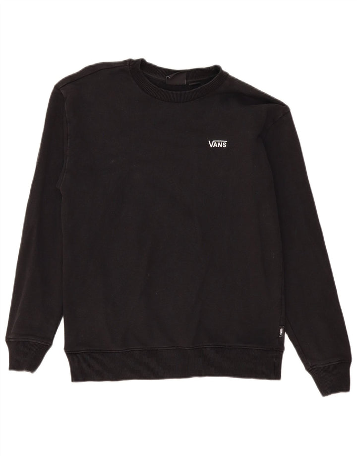 Vans muški džemperi XS crni pamuk