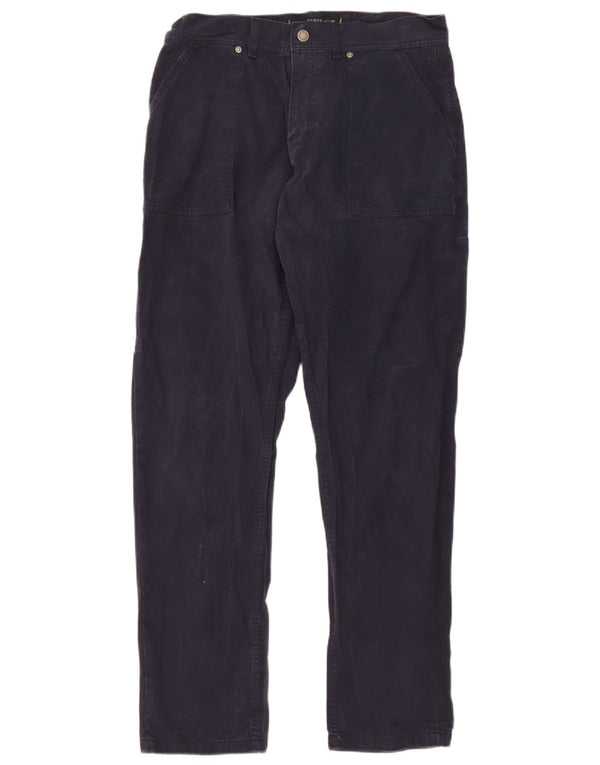Guess muške ravne kargo hlače W32 L32 tamnoplave