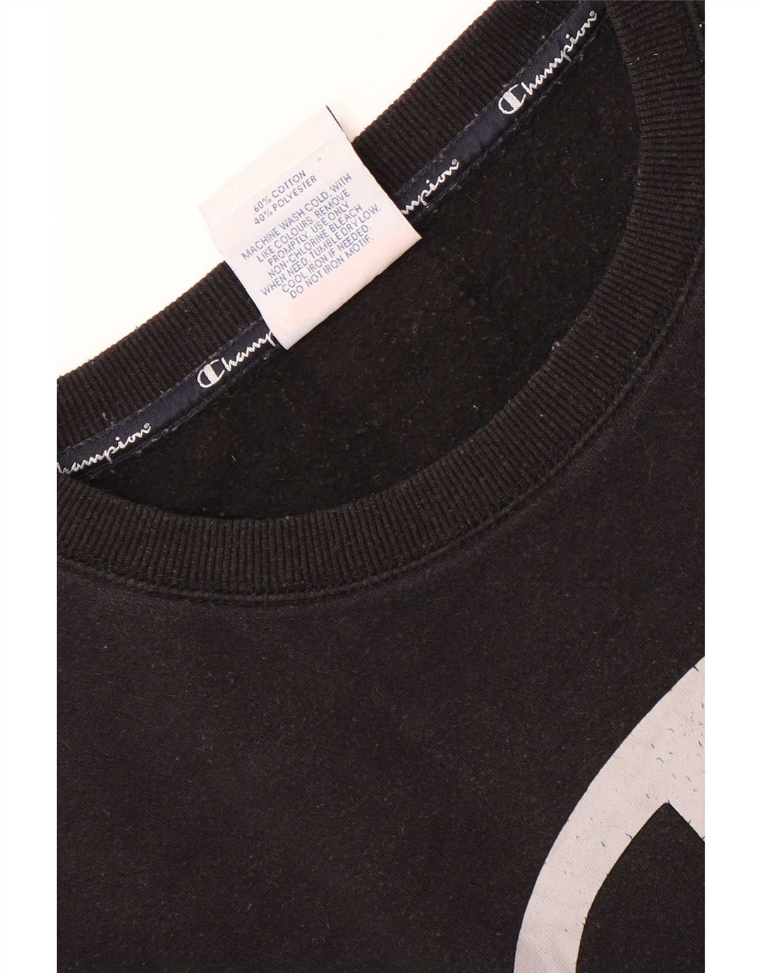 Champion muška trenirka s grafičkim motivima Srednji crni pamuk