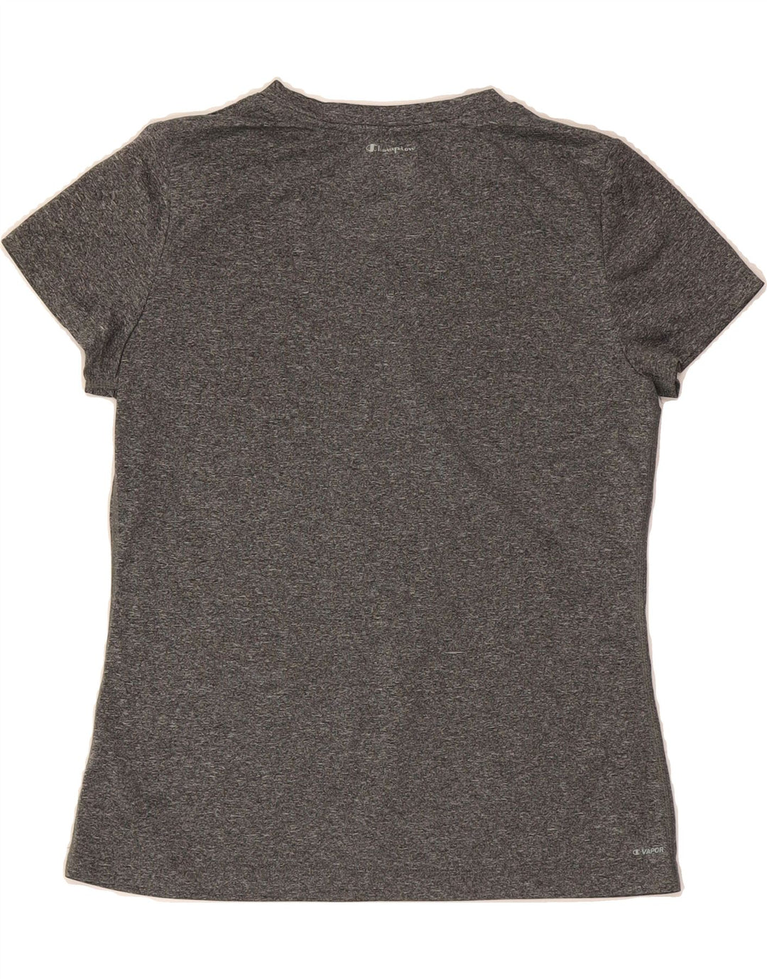 CHAMPION Womens T-Shirt Top UK 14 Medium Grey Flecked Vintage Champion and Second-Hand Champion from Messina Hembry 