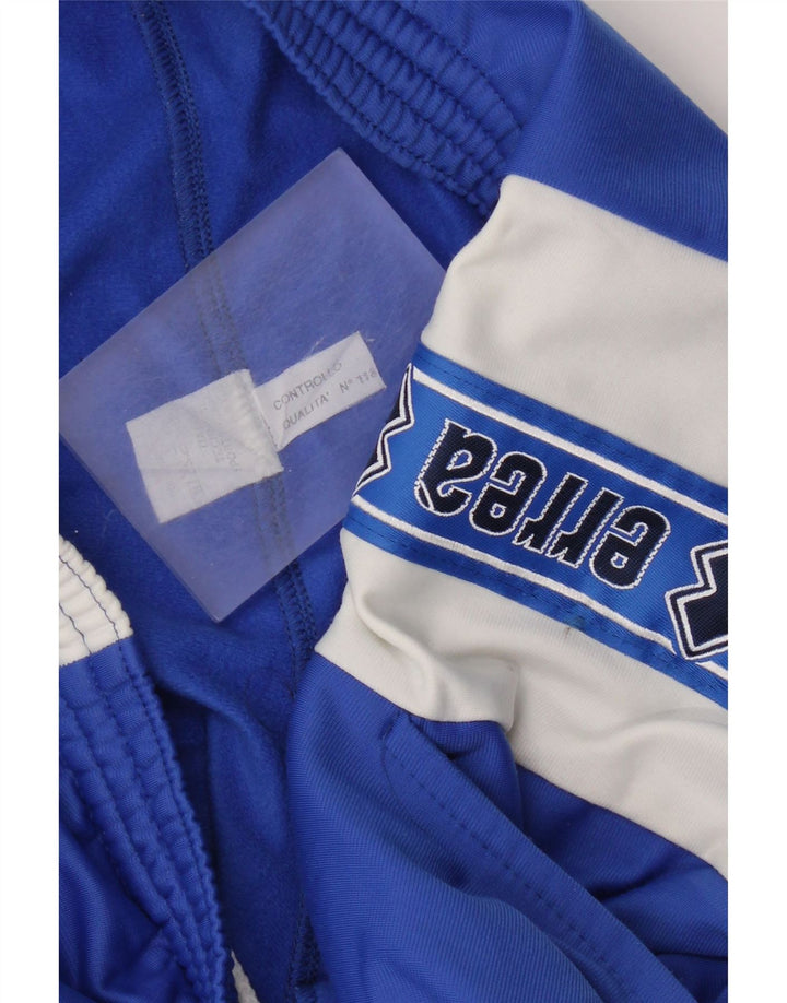 Errea muške grafičke hlače od poliestera srednje plave boje