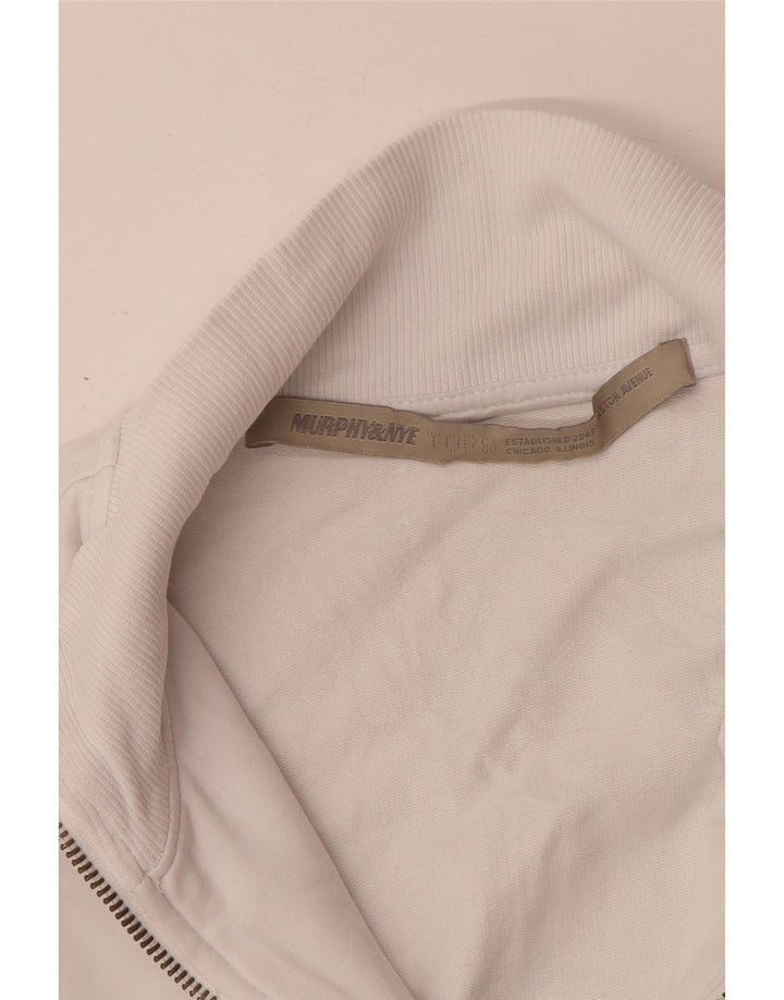 MURPHY & NYE Ženska gornja jakna trenirke Graphic UK 10 Mala bijela