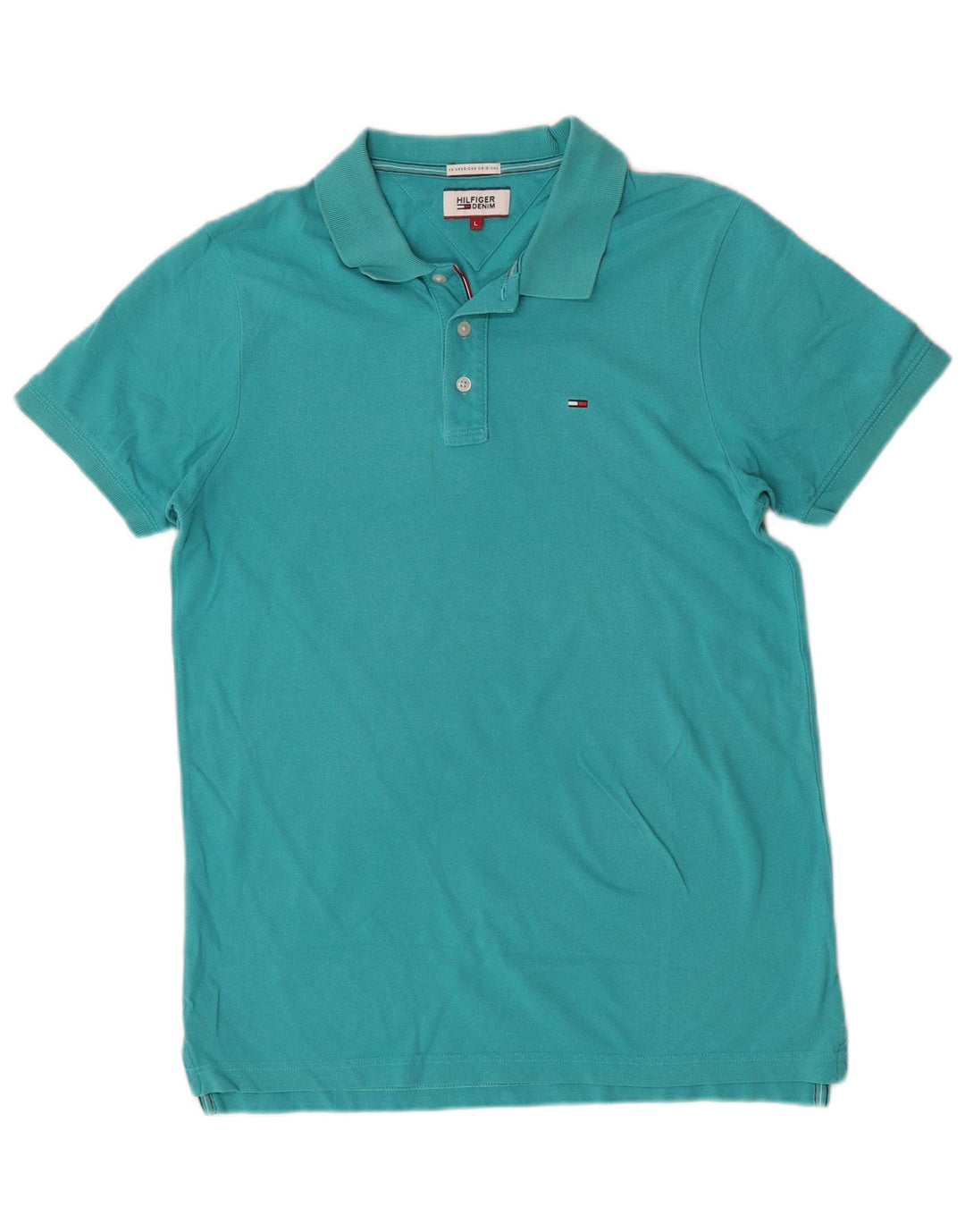 Tommy Hilfiger muška polo majica velika tirkizna