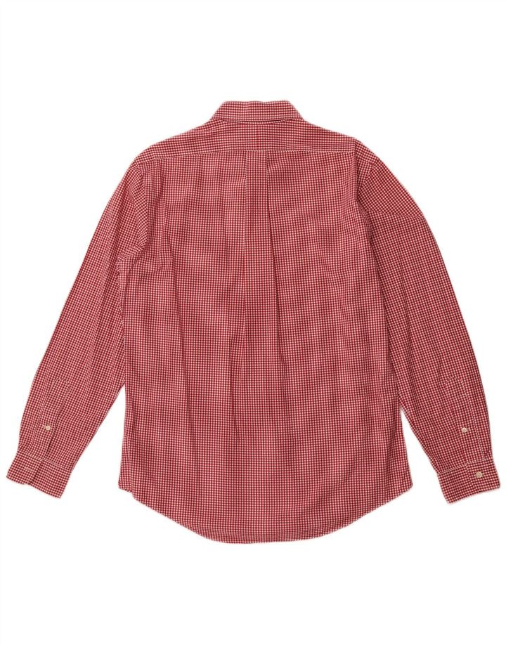 Polo Ralph Lauren muška košulja prilagođenog kroja srednje crvene pamučne boje