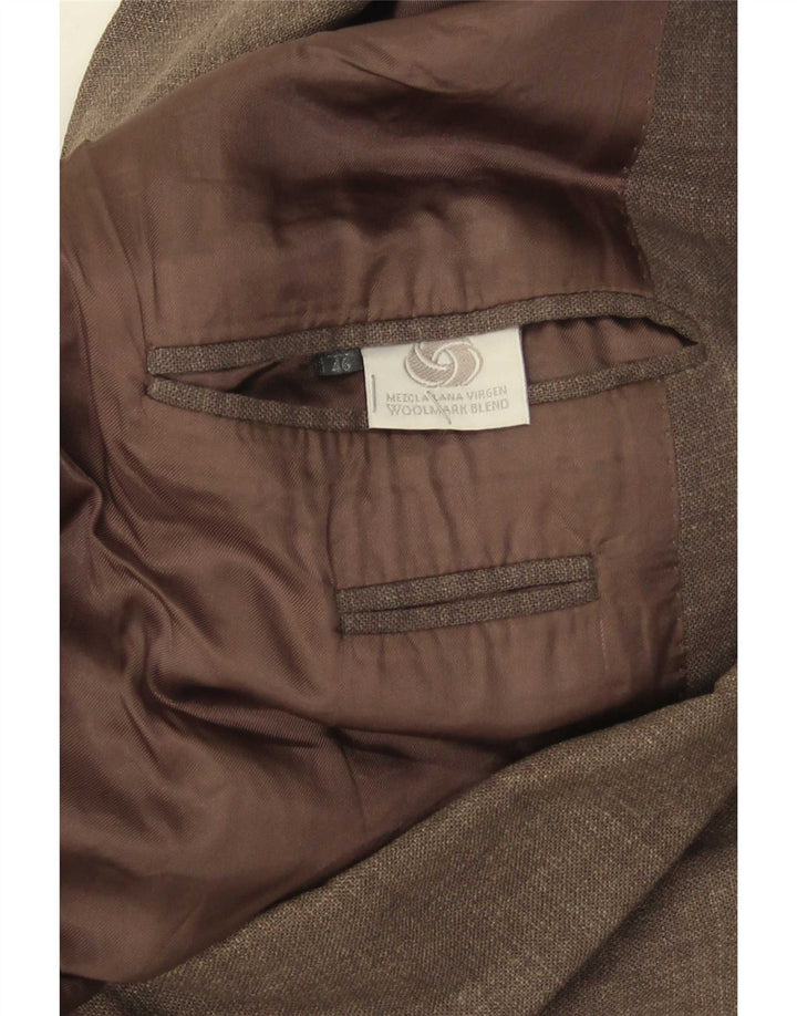 Massimo Dutti muška jakna s 3 gumba EU 46 mala siva vuna