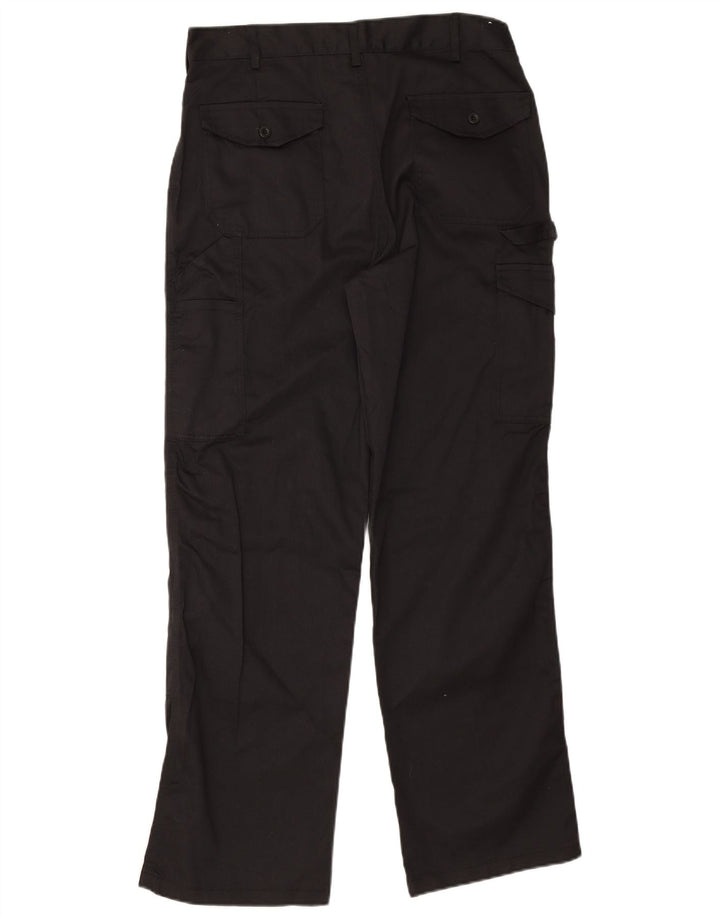 Dickies muške grafičke ravne kargo hlače W32 L30 crni poliester