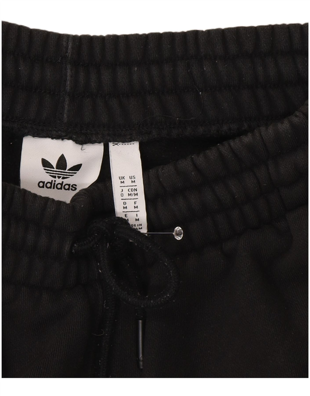 Adidas muške sportske kratke hlače srednje crne pamučne boje