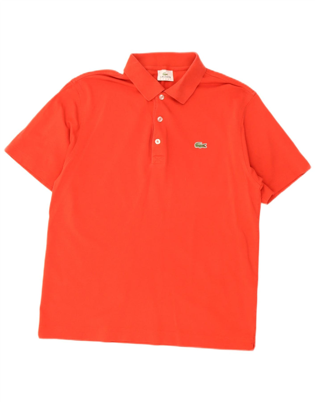 Lacoste muška polo majica veličine 4, srednje crveni pamuk