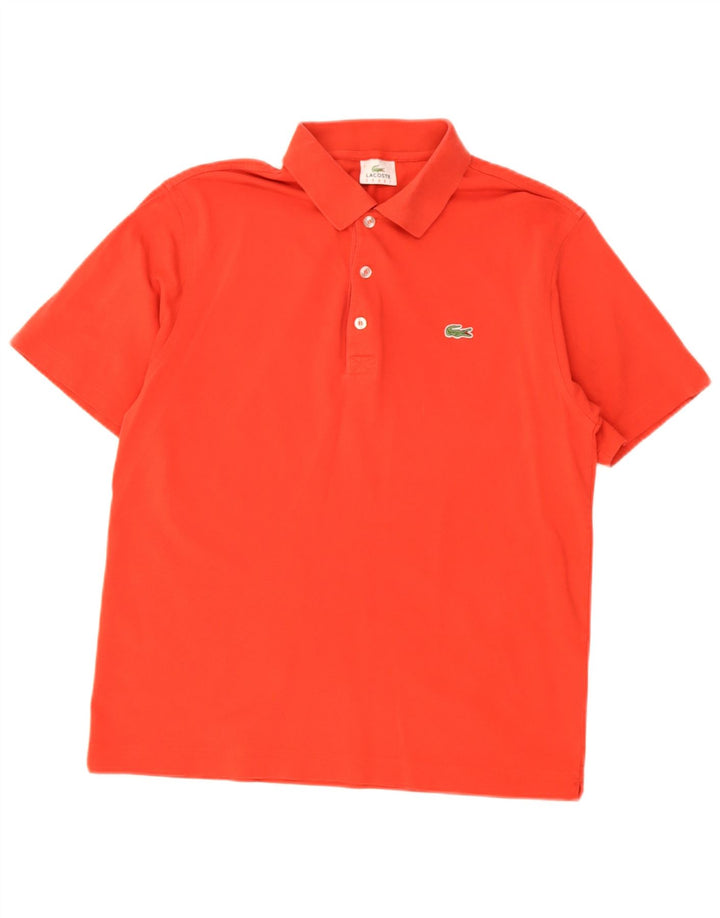 Lacoste muška polo majica veličine 4, srednje crveni pamuk