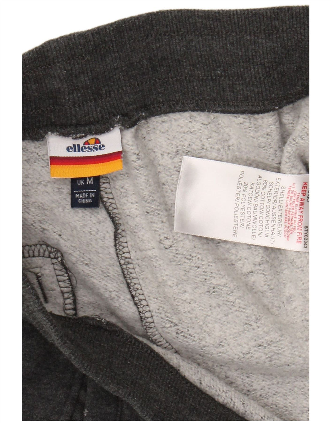 ELLESSE Muška trenirka Hlače Joggers srednje sivi pamuk