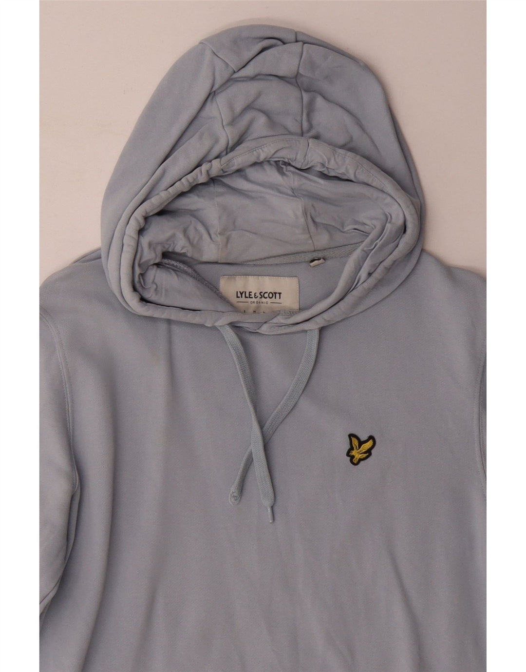 LYLE & SCOTT Muška majica s kapuljačom Mali plavi pamuk