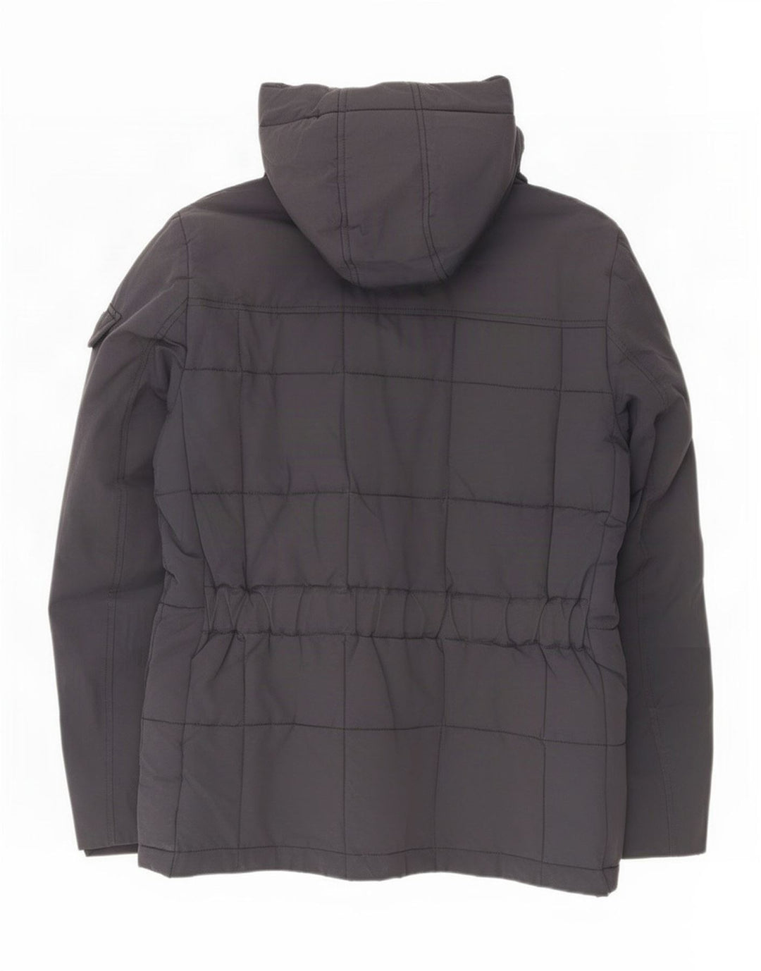 Woolrich muška podstavljena jakna s kapuljačom UK 40 Large tamnoplavi najlon
