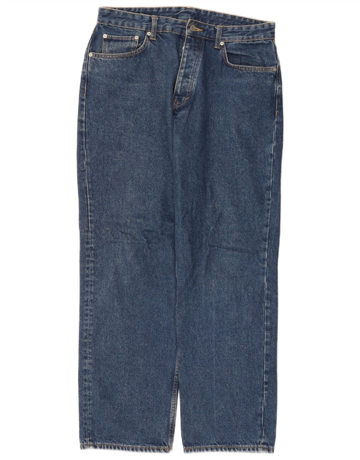 Zara muške ravne traperice EU 42 Large W32 L30 Plave