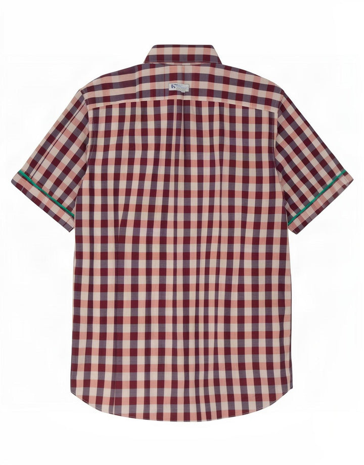 Ted Baker muška košulja kratkih rukava, veličina 3 srednje raznobojna gingham