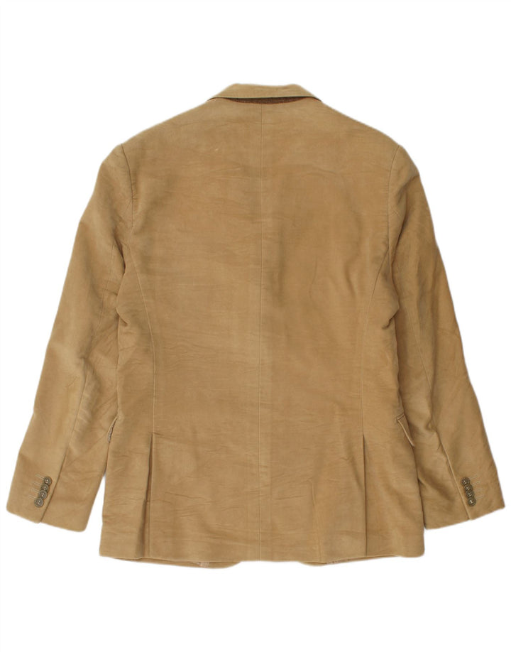 Boggi muška jakna sa 3 gumba IT 50 Large Beige Cotton