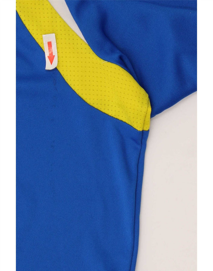 Adidas muška majica Climalite Top veliki plavi poliester u boji