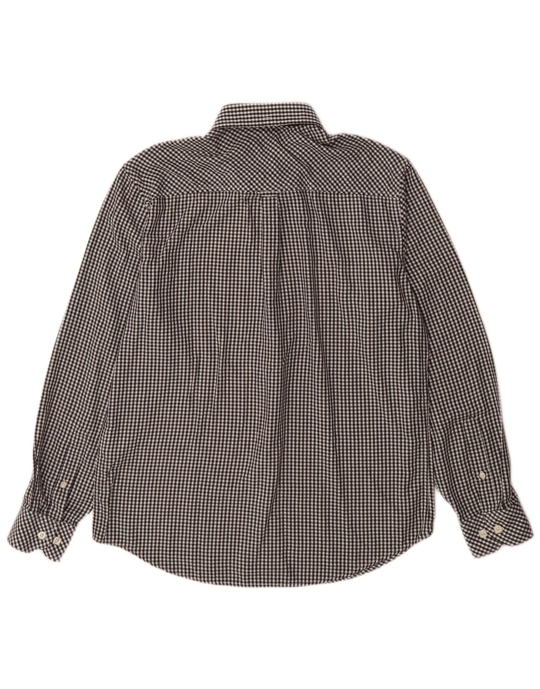BEN SHERMAN Muška Heritage košulja Srednje crni pamuk od ginghama