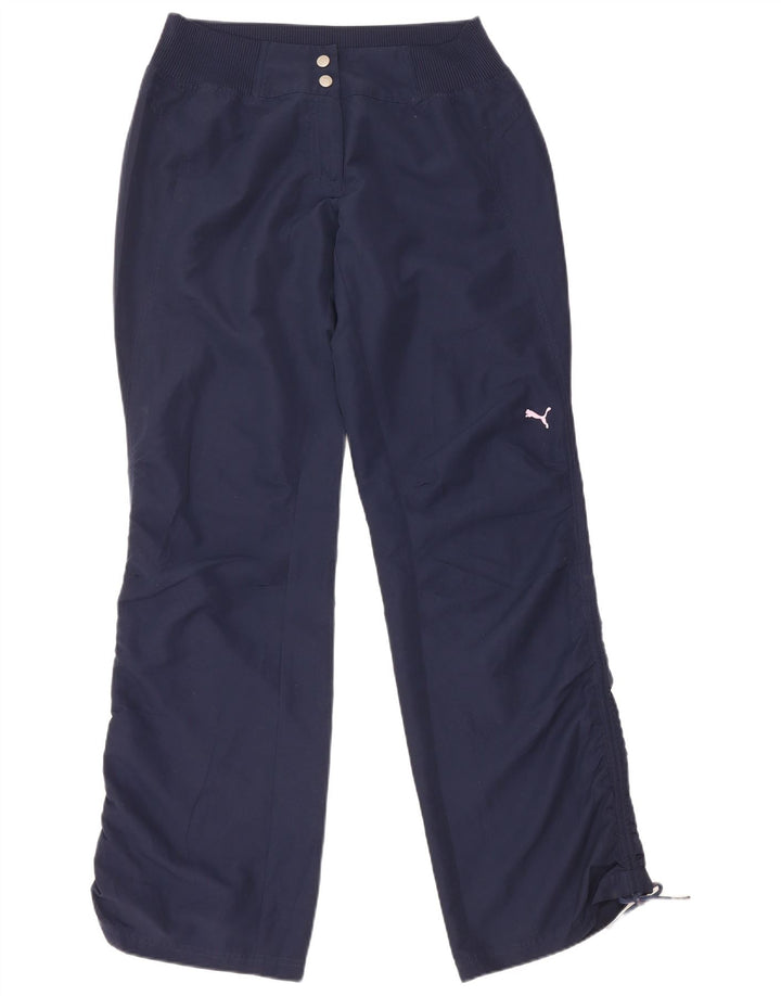 PUMA Ženske hlače za trenirku UK 12 Medium tamnoplavi poliester