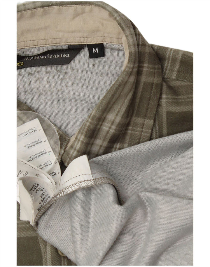 Mountain Experience muška košulja od flisa, srednji kaki karirani poliester