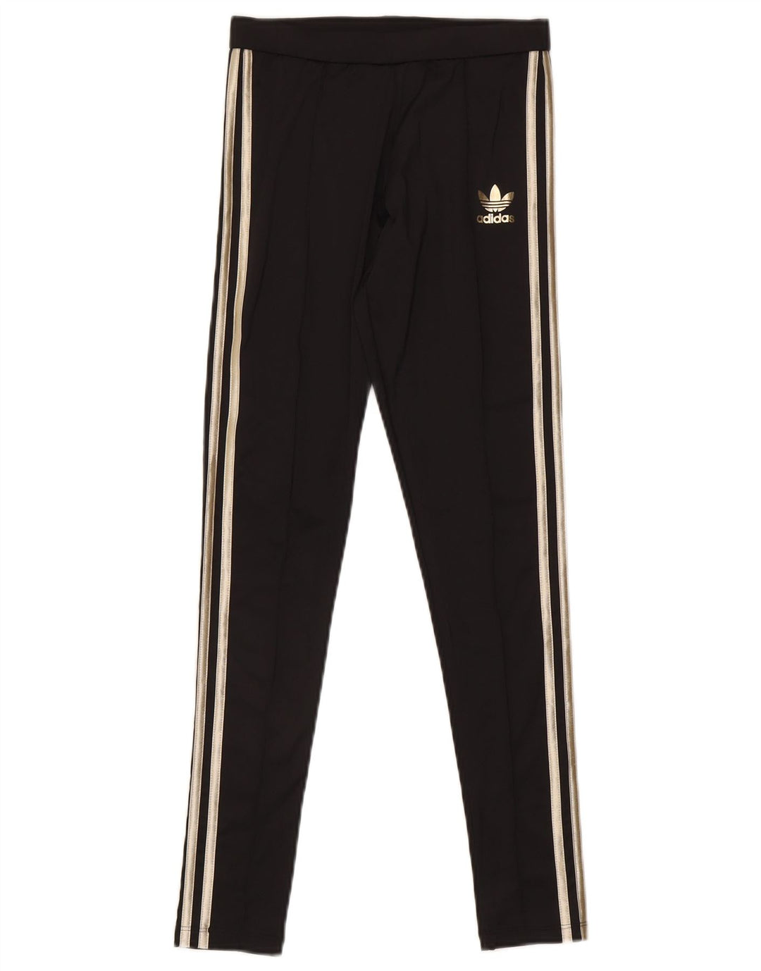 Adidas ženske tajice UK 8 male crne poliesterske