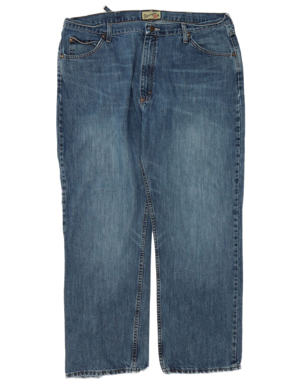 Wrangler Mens Loose Jeans W40 L32 Blue Cotton