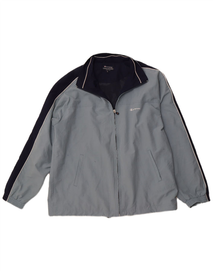 CHAMPION Muška trenirka Gornja jakna XL poliester plave boje