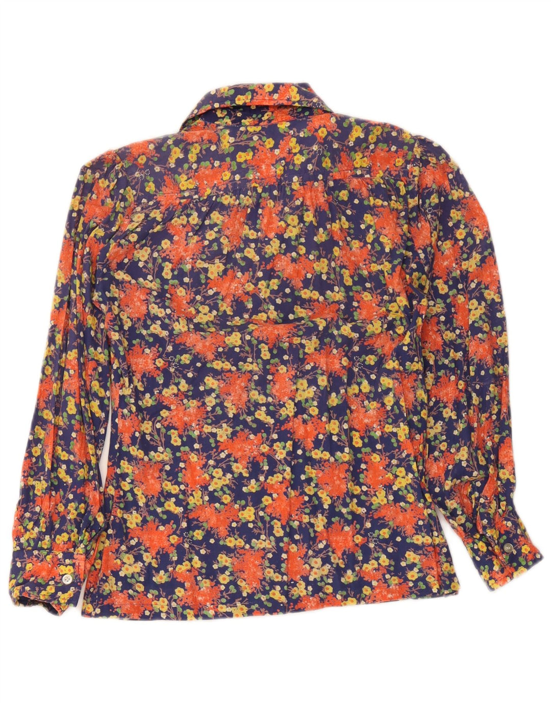 Vintage ženska košulja bluza IT 42 srednje raznobojna cvjetna