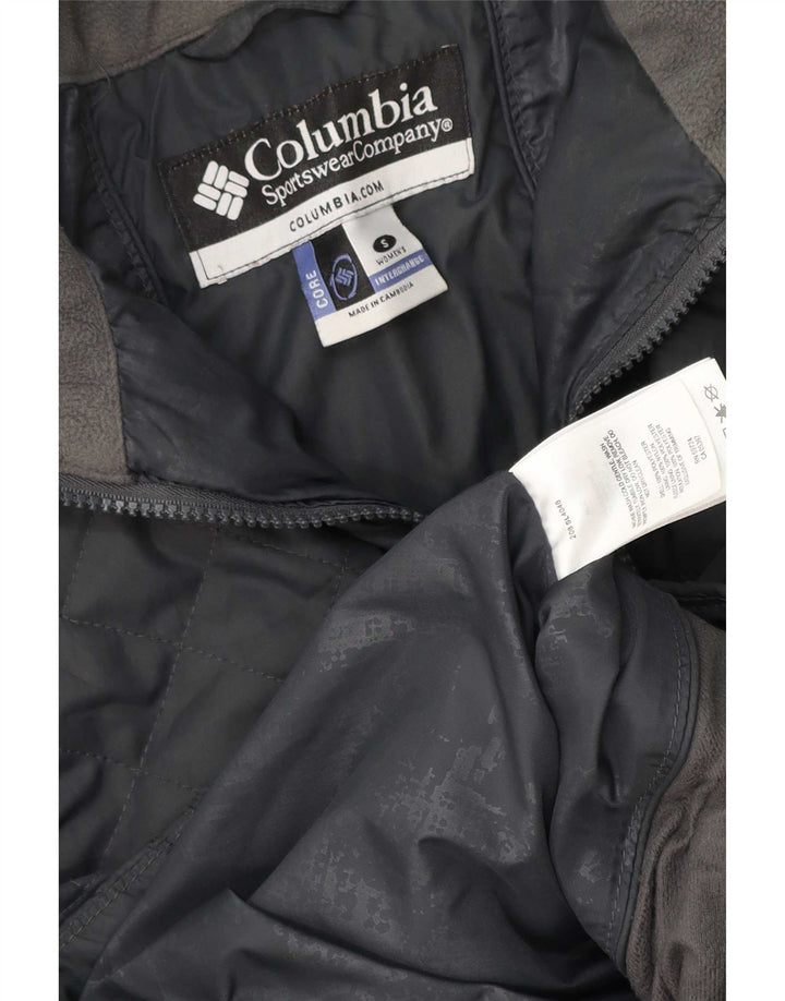 Columbia ženska prošivena jakna UK 10 mali sivi poliester