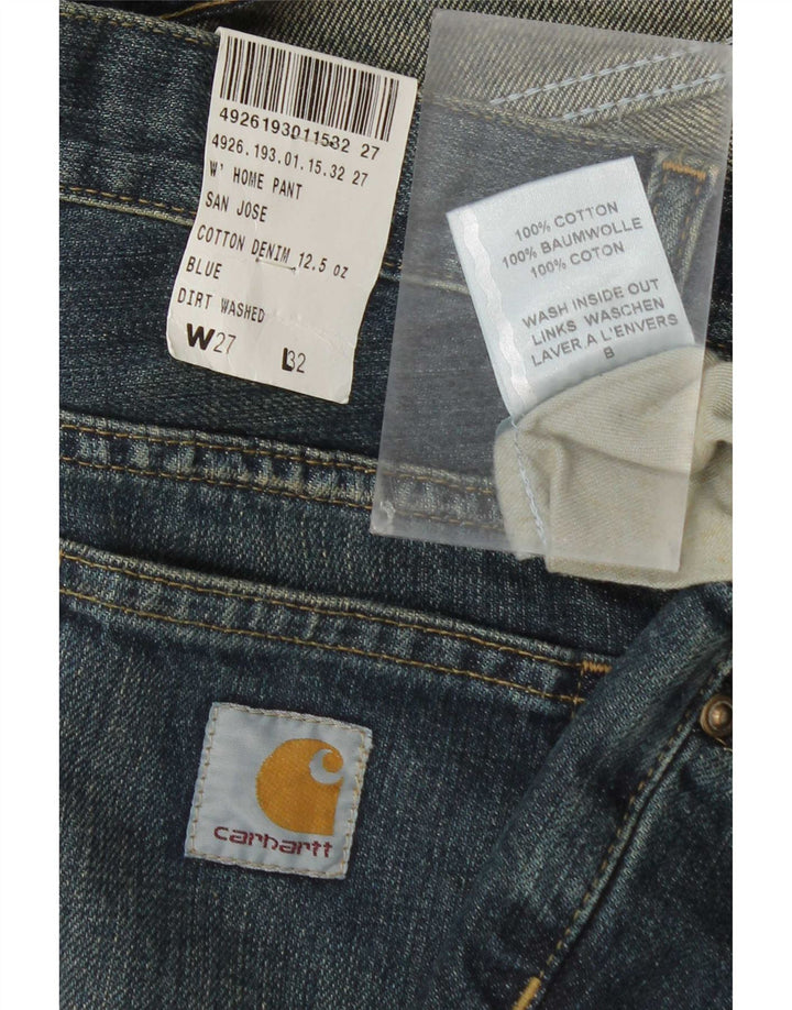 Carhartt Ženske Bootcut traperice W27 L32 Plavi pamuk