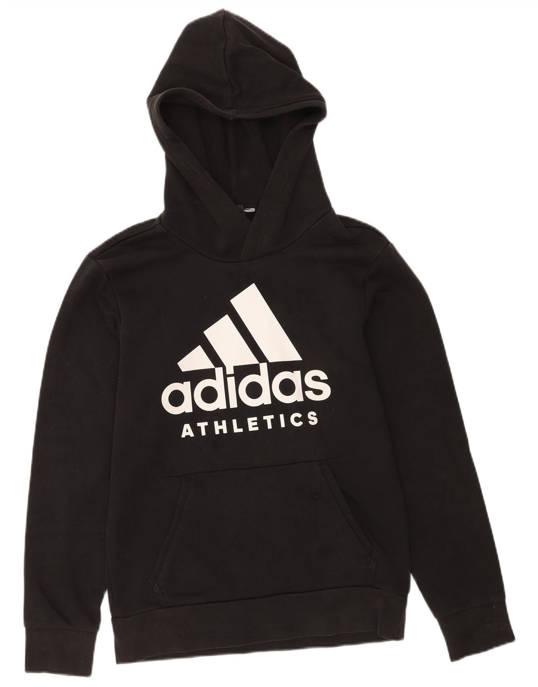 Adidas muška majica s kapuljačom s kapuljačom, mala crna