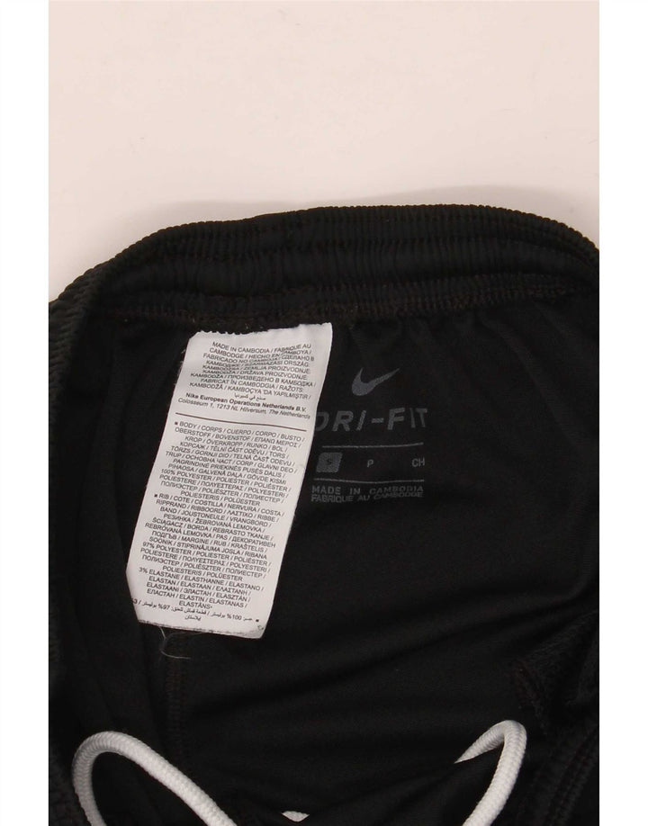 Nike muške Dri Fit hlače za trenirku male crne poliesterske