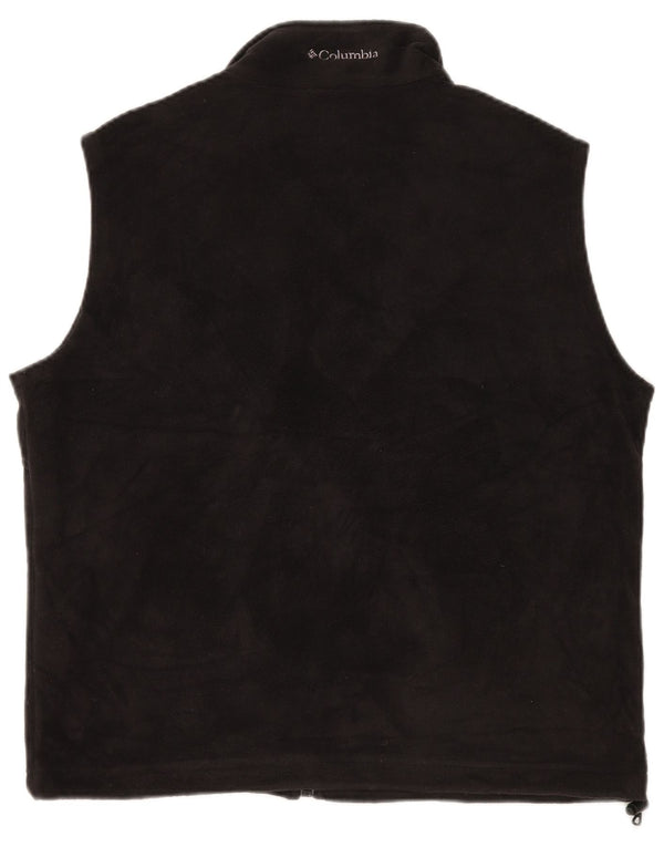 COLUMBIA Ženska jakna od flisa UK 16 Veliki crni poliester