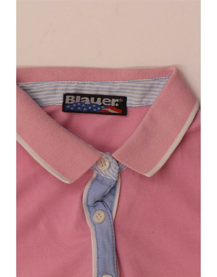 Blauer ženska polo majica UK 12 srednje ružičasta