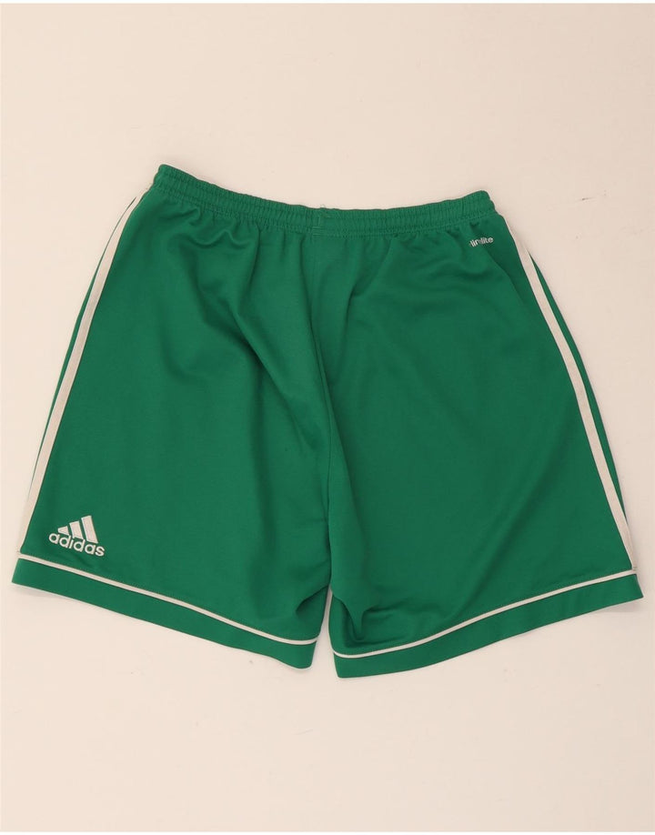 Adidas muške sportske kratke hlače Climalite srednje zelene boje od poliestera