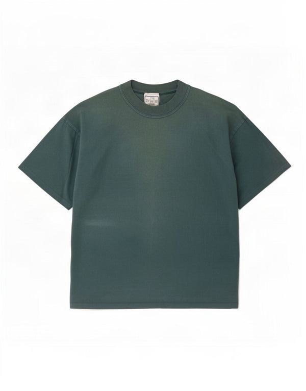 The Sweater Shop Muška majica kratkih rukava 2XL Zeleni pamuk