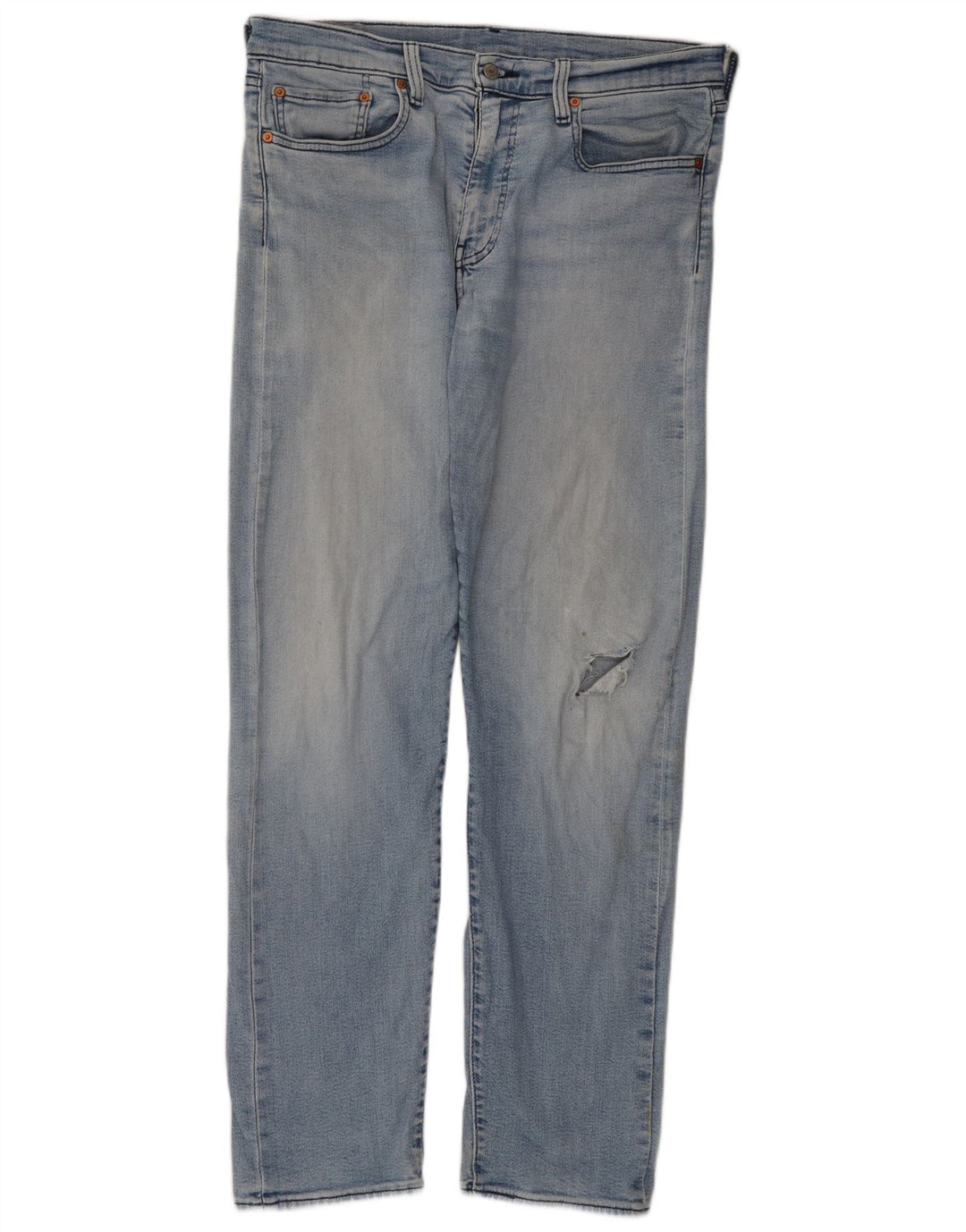 Levi's muške 502 sužene traperice W34 L34 Plave