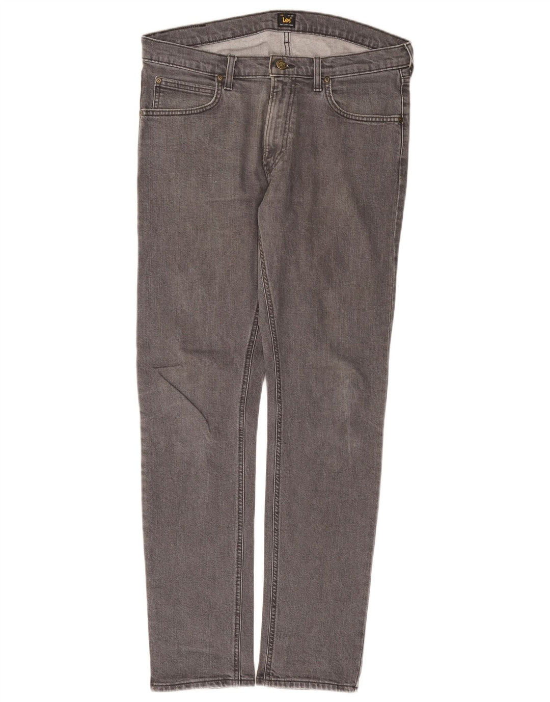 Lee Mens Luke Slim Jeans W34 L32 Sivi pamuk