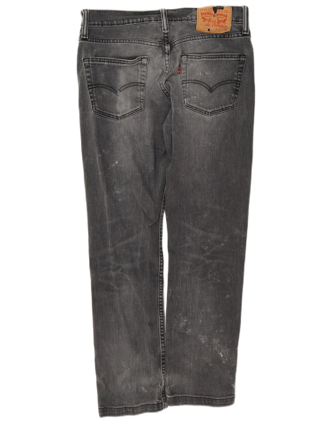Levi's ženske 511 uske traperice W30 L28 sivi pamuk