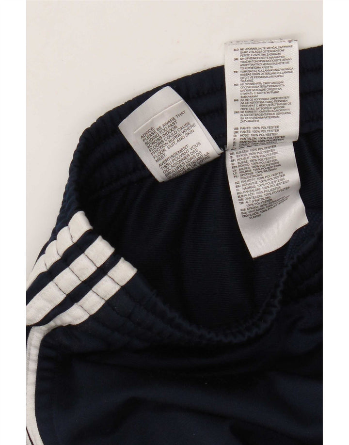 Adidas Hlače za trenirku za dječake 9-10 godina tamnoplave poliesterske