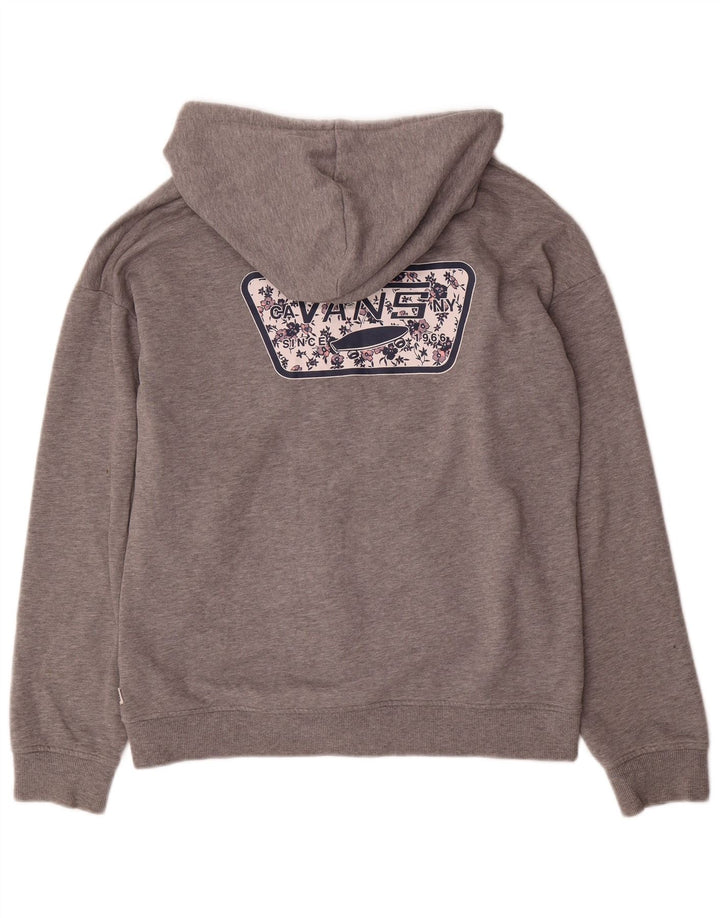 Vans muška pulover s kapuljačom s patentnim zatvaračem, srednje siva