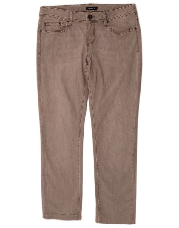 Ženske uske traperice Massimo Dutti EU 40 srednje W30 L28 sivi pamuk