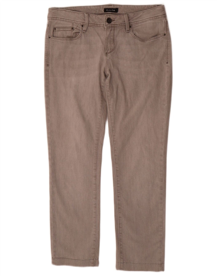 Ženske uske traperice Massimo Dutti EU 40 srednje W30 L28 sivi pamuk