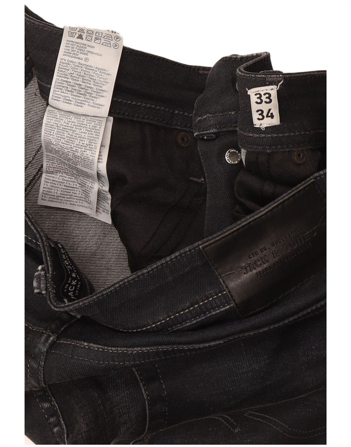 Jack & Jones Muške uske traperice Tim W33 L34 Sivi pamuk