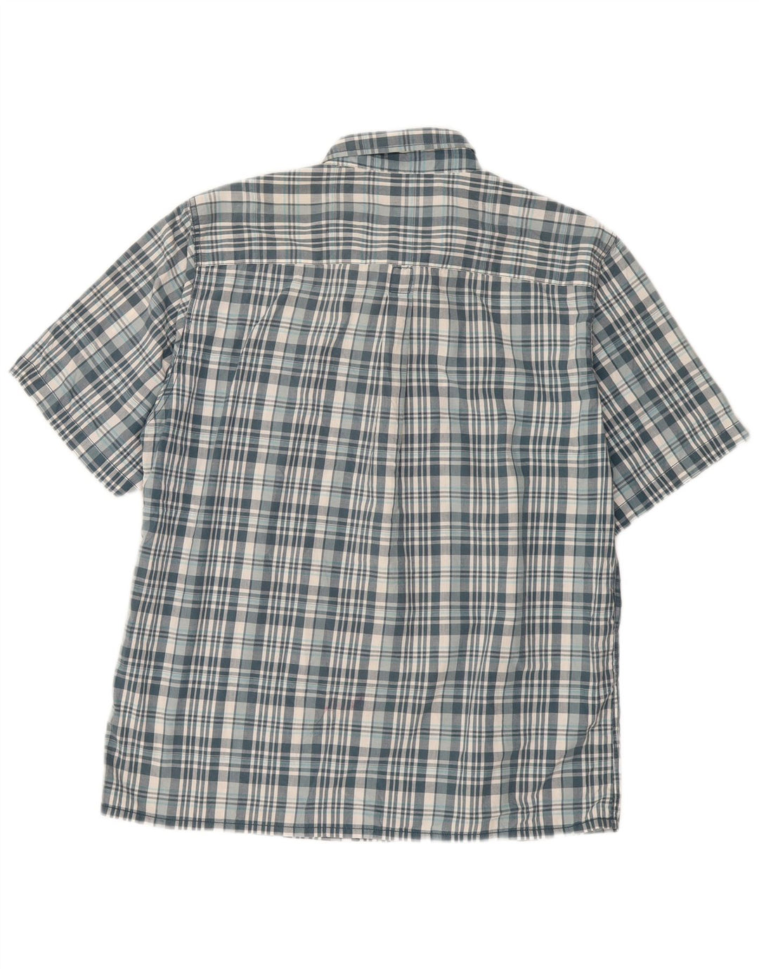 Calvin Klein Jeans muška košulja kratkih rukava XL plavi pamuk na karo